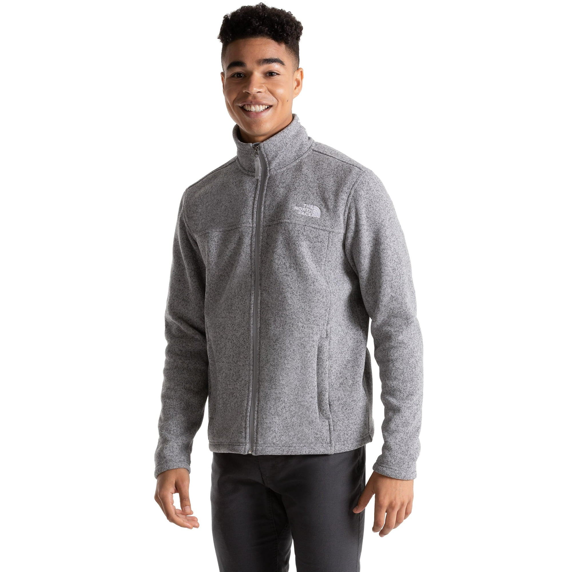 Chaqueta The North Face Tsillan Con Cierre Completo Para Hombre, Color Gris Meldado, Xxl