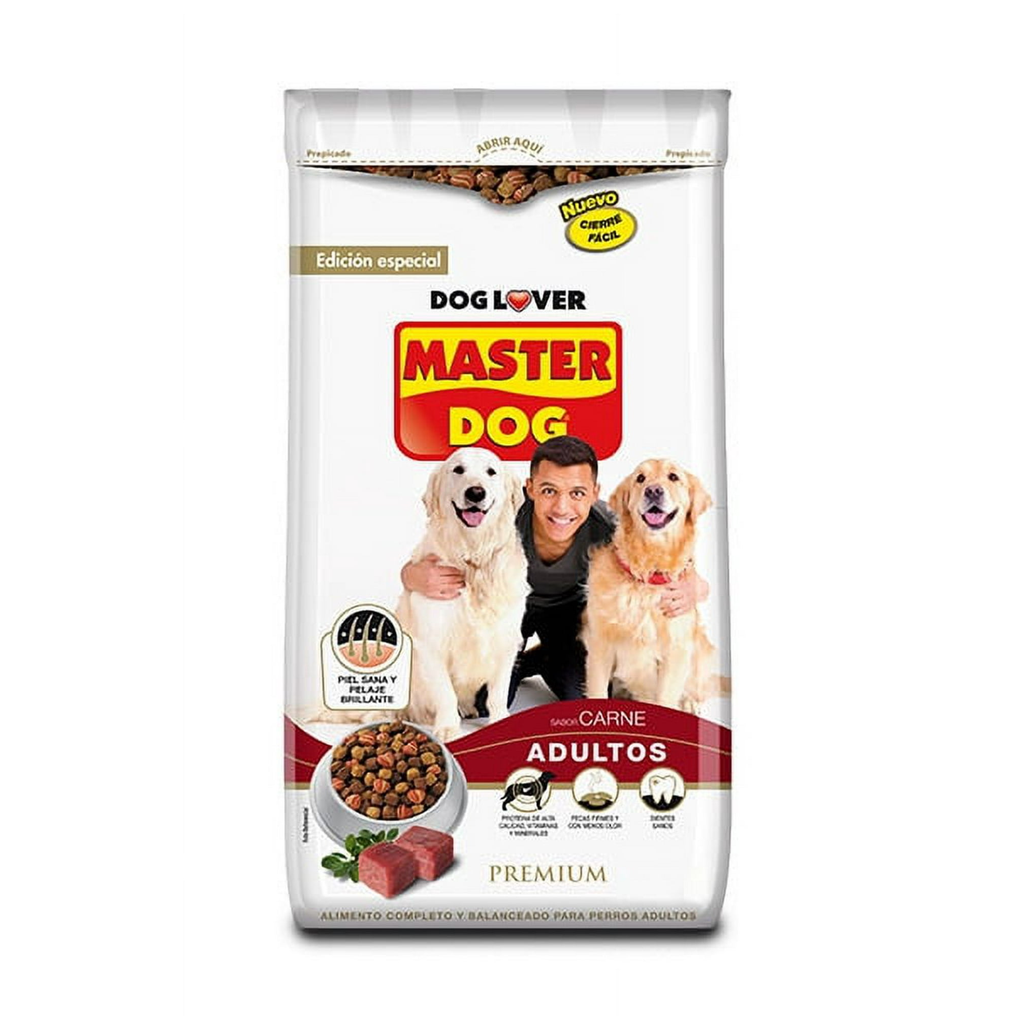 Alimento Master Dog Adulto Carne 18 Kg.