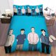 thumbnail image 1 of Weezer Art Quilt Duvet Cover Set Bedclothes Super Soft3-Piece Bedding Set, 1 of 5