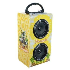 Mlab - Parlante Usb/Sd/Fm/Bt Pineapple-Multicolor