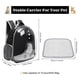 thumbnail image 4 of Mochila Transportadora Transparente Para Gato Grande Para 9 Kg, 4 of 4