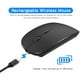 thumbnail image 3 of Ratón Bluetooth ZERU inalámbrico recargable para Macbook, 3 of 3