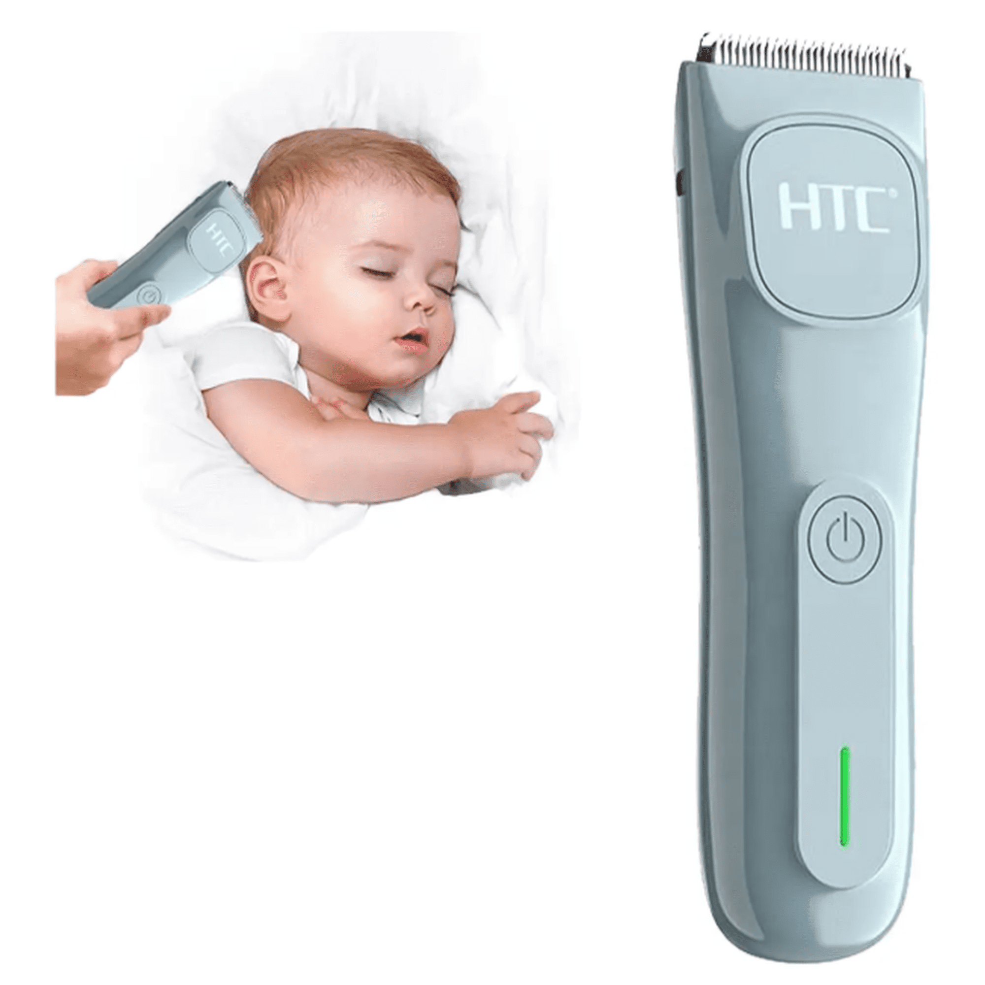 Htc - Máquina Corta Pelo Profesional Niños Y Bebes Inalámbrica
