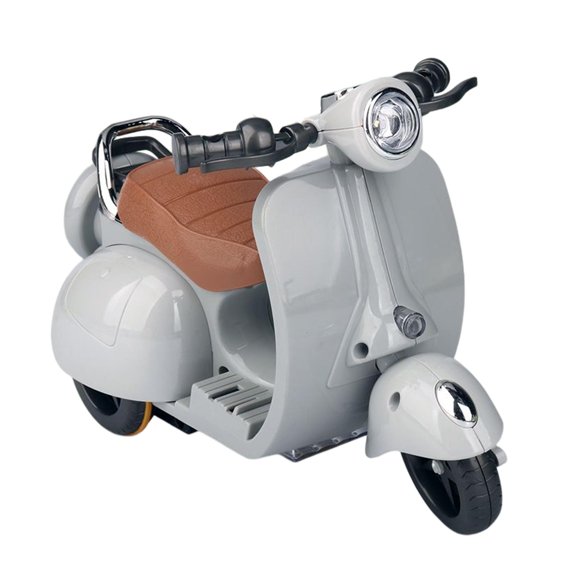 360 Rotating Stunt Motorcycle Pet Supplies Para Niños Pequeños Regalo De Cumpleaños Gris