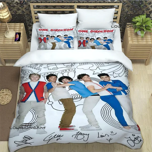 3D O-ONE band Direction Bedding Sets exquisite bed supplies set duvet cover bed comforter set bedding set luxury birthday gift Bed Sheets