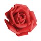 thumbnail image 2 of 50x Cabezas De Rosa De Espuma Artificial Flor Falsa Fiesta Decoración Del Hogar Rojo, 2 of 5