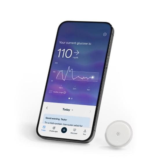 Monitor De Glucosa Cgm Sensor De 14 Días Ios Android
