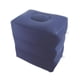 thumbnail image 1 of Reposapiés Inflable 3 Capas Reposapiés Reposapiés Almohada Para Viajar Azul Profundo, 1 of 5