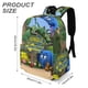 thumbnail image 3 of Jungla de la Intersección-theme Backpack, Campus style schoolbag Bookbag with Adjustable Shoulder Straps And Large Zip Compartment, Unisex Travel Bags.42x30x15cm, 3 of 6
