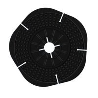 Magideal - Almohadilla Del Orificio Del Limpiaparabrisas Almohadilla Universal A Prueba De Polvo Ajuste A Prueba De Hojas Para Prevenir El Orificio Inferior Del - Diámetro Diámetro Pequeño Negro