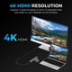 thumbnail image 3 of Hub USB-C SABRENT HB-SHPU 4K HDMI 90W PD de aluminio, 3 of 8