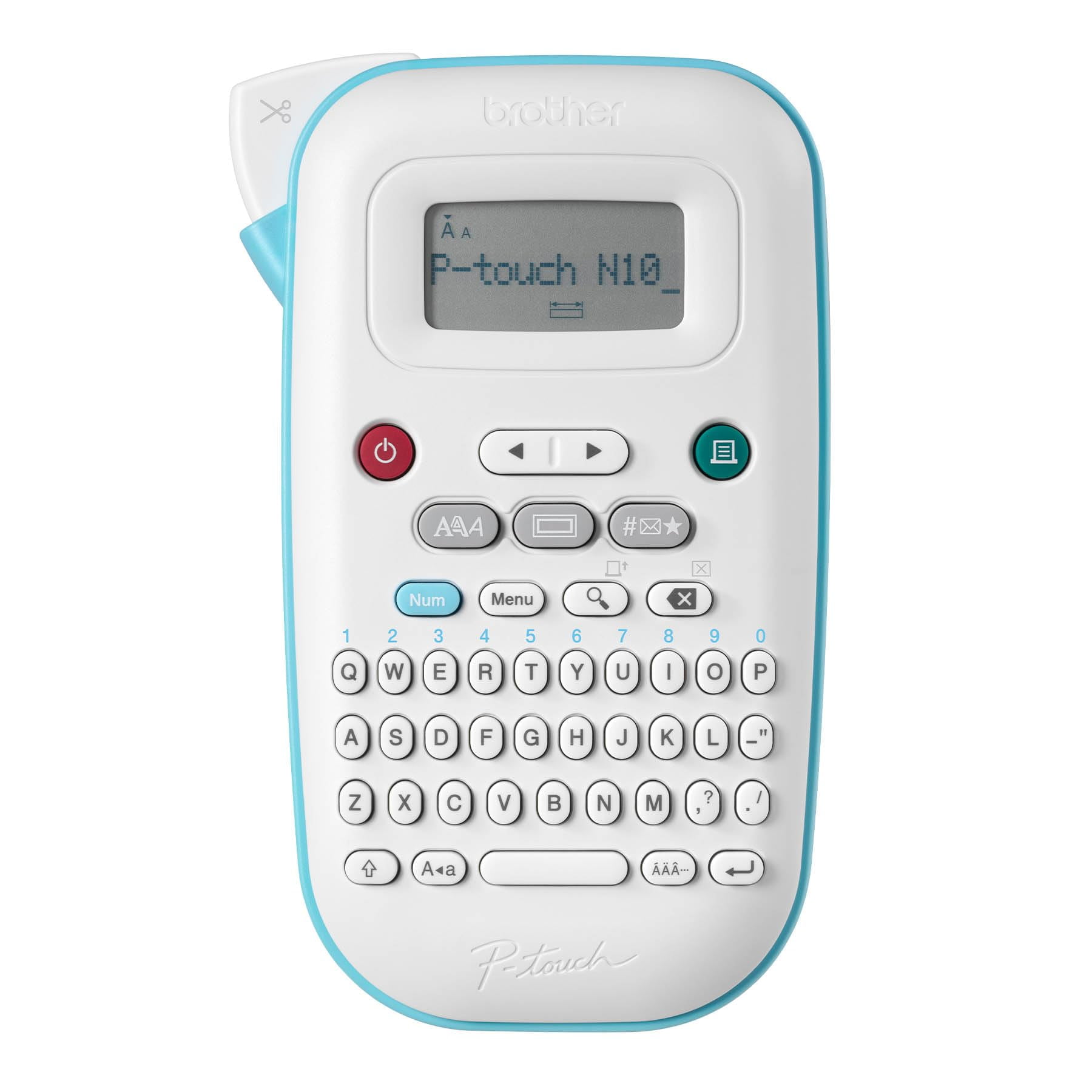 Rotuladora Brother P-touch Pt-n10 Con Cintas De Etiquetas Btag