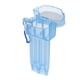 thumbnail image 1 of Caja transparente de plástico portátil con caja de dardos y cierre con hebilla azul, 1 of 3