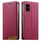 thumbnail image 1 of Funda Tipo Cartera de Cuero Sintético para Samsung Galaxy A51 4G Bloqueo RFID, con Ranuras para Tarjetas y Bolsillo para Efectivo, Cierre Magnético Fuerte Rojo, 1 of 6