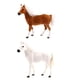 thumbnail image 4 of 2pcs simulación de peluche caballo de peluche de animales de juguete suave decoración para el hogar ornamento, 4 of 6
