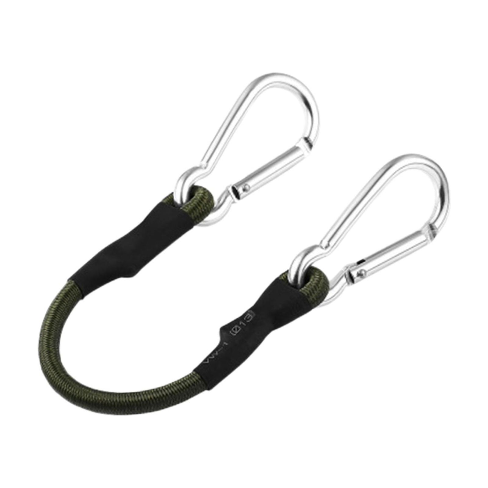 Magideal - Cuerdas Elásticas Con Mosquetón Cuerda Elástica Correas De Equipaje Uso Múltiple Lazos De Hebilla De Metal Cuerda Elástica Para Baúles De Camping Equi 60Cm