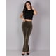thumbnail image 4 of Pantalón Palazzo Mujer Elasticado Brilloso Tendencia Biribum, 4 of 4