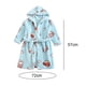 thumbnail image 2 of Albornoz infantil otoño e invierno nuevo pijama infantil de franela para hombre y mujer, 2 of 5