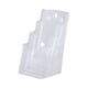 thumbnail image 5 of Portafolletos De Acrílico Transparente, Soporte Para Folletos, Estante Para Documentos, Menús, Folletos, Tamaño A6, 3 Niveles, 5 of 5