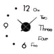 thumbnail image 3 of DIY Reloj De Pared Grande Moderno 3D Etiqueta De La Pared Reloj Silencioso Salón Decoración M, 3 of 5