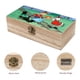 thumbnail image 3 of El Show de Dudley Do-Right Caja Organizadora de Madera Rústica - Caja Decorativa Multifuncional para Escritorio, Hogar, Oficina, Joyas y Manualidades, 3 of 6