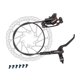 thumbnail image 3 of Bicicleta Pinzas De Freno De Disco Hidráulico Juego De Frenos De Presión De Aceite Pieza De Reparación Delantero, 3 of 5