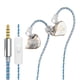 thumbnail image 4 of Monitores Intrauditivos Auriculares Estéreo Compactos Con Sonido Para Entrenamiento, Gimnasio, Correr, Música, Color Blanco, 4 of 5