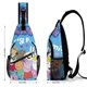 thumbnail image 2 of Peppa Pig Riñonera Bandolera con Estampado Integral para Hombres y Mujeres, Bolso Cruzado Gráfico de Tendencia, Mochila de Hombro Streetwear para Ciclismo y Deportes, Riñonera Versátil Casual, 2 of 6