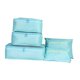 thumbnail image 1 of 6x Bolsas Organizadoras De Equipaje Bolsa De Almacenamiento De Viaje Para Mujer Para El Hogar Camping Baño Verde, 1 of 3