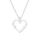 thumbnail image 1 of Collar Plata 925 Corazon Plateado, 1 of 2