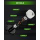 thumbnail image 4 of Motor calefactor con motor de ventilador para Honda FIT 2009-2013, 4 of 9