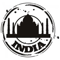Rienda Libre Graphics - Decomural Taj Mahal India Badge Ws-19242