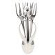 thumbnail image 3 of Swan Forks Cucharas Juego de vajilla Café base Soporte para frutas 6 tenedor, 3 of 5