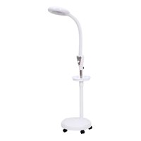 Kimale - Lupa Con Luz Led Con Pedestal Y Ruedas