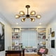 thumbnail image 2 of Lampara Colgante Sputnik Moderna Cristal Comedor Hogar Lau, 2 of 3
