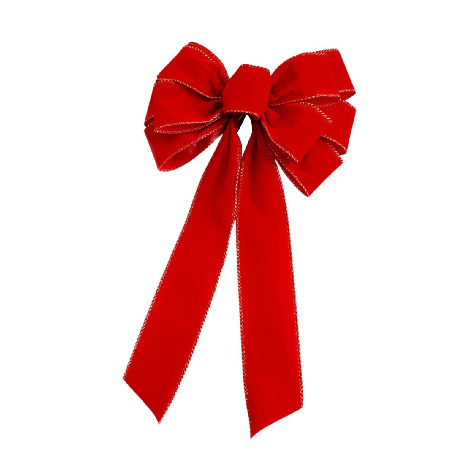 Bothyi - Lazo Para La Parte Superior Del Árbol De Navidad, Decoración Navideña Para El Porche, La Sala De Estar Y Las Vacaciones