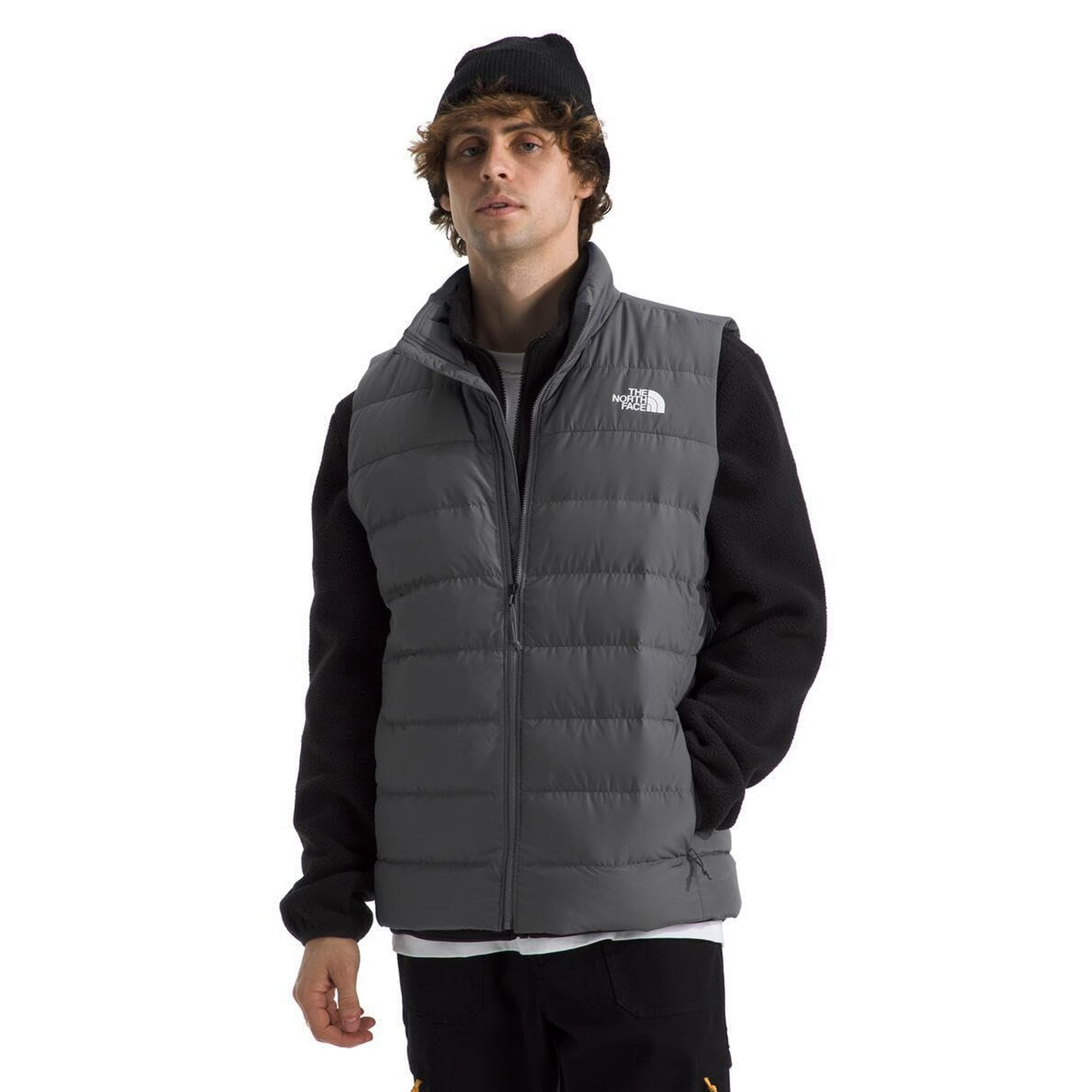 Chaleco The North Face Aconcagua 3 Para Hombre Smoked Pearl - L