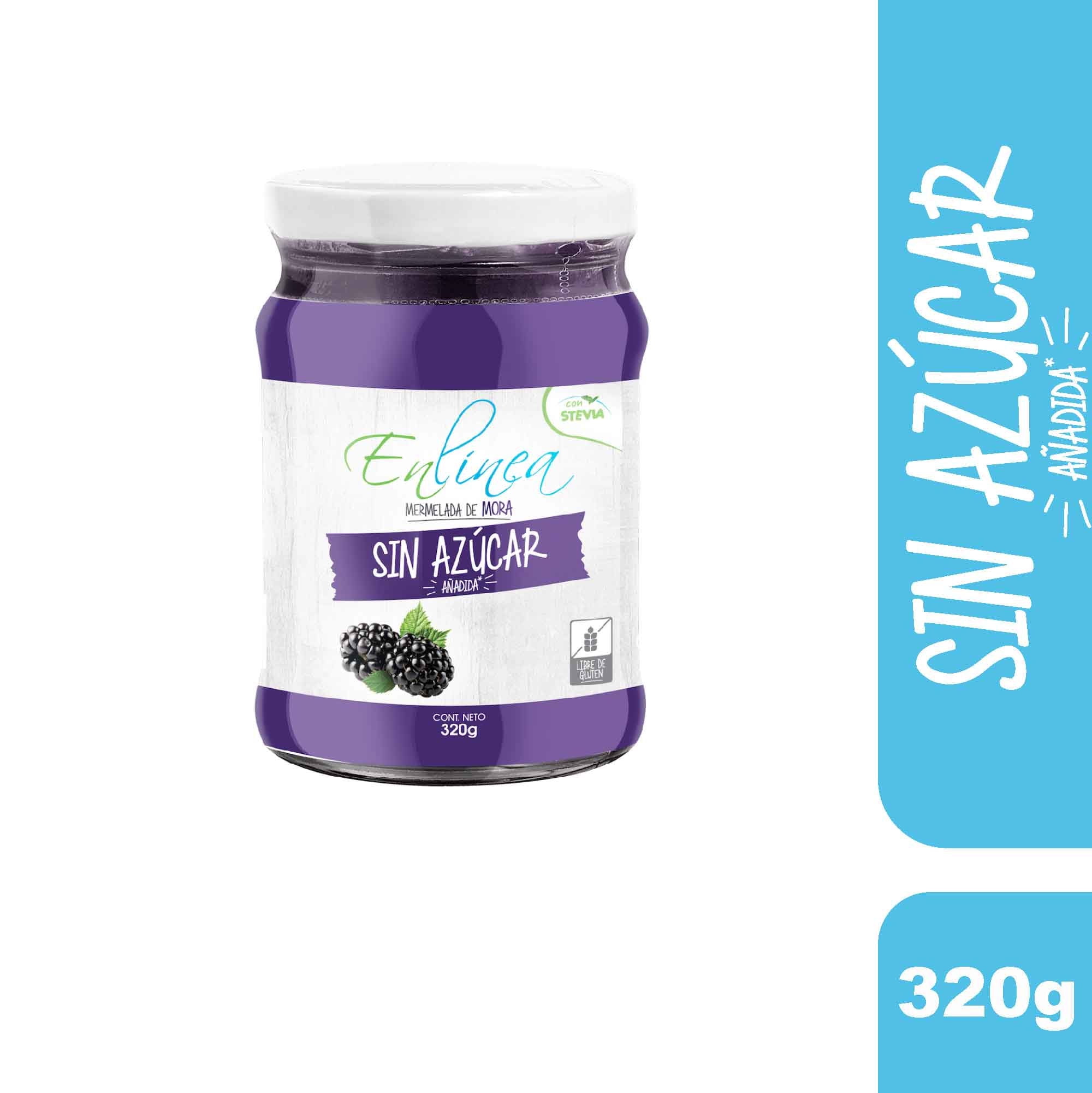 Mermelada Mora Sin Azúcar 320 g En Línea