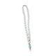 thumbnail image 2 of Macrame Boho Llavero Suave Cordón De Teléfono Llavero Para Mochila Monedero Bolso Azul, 2 of 5