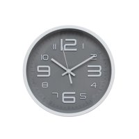 Vgo - Reloj De Pared 25 Cm Blanco 30 X4 Cm