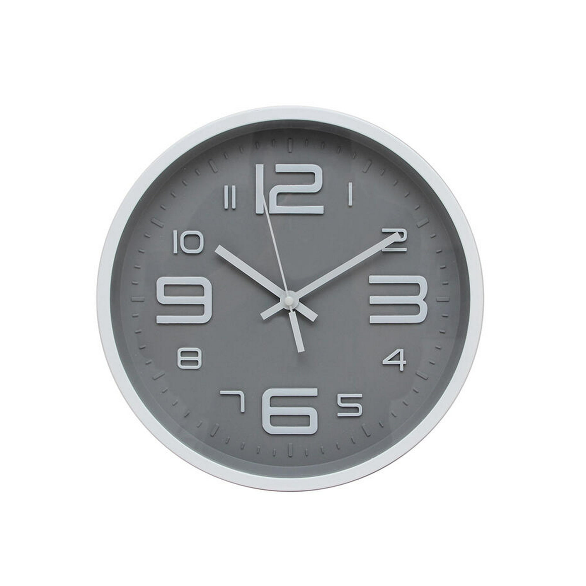 Reloj De Pared Ø30 Cm. Blanco