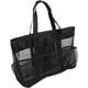 thumbnail image 1 of Bolsa de playa de malla, bolsa de playa extragrande, 70 x 18 x 45 cm, bolso de hombro plegable para mujer, bolsa de verano para vacaciones familiares, picnic, compras, natación, piscina, niños, arena,, 1 of 7