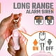 thumbnail image 2 of Llavero De Autodefensa Con Alarma 130db Y Luz Led - Alarma Personal De Emergencia - Ideal Para Seguridad De Mujeres - Color Rosado, 2 of 6