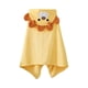 thumbnail image 1 of Albornoz Para Niños Pequeños Con Capucha Traje De Dormir Ligero Toalla De Baño Transpirable Para Niños Amarillo, 1 of 5