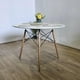 thumbnail image 2 of Comedor Mesa blanca 80cms + 4 Sillas Danubio Blanco, 2 of 3