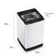 thumbnail image 2 of Lavadora Automática 16Kg Carga Superior MDWMT16W Blanca, 2 of 13