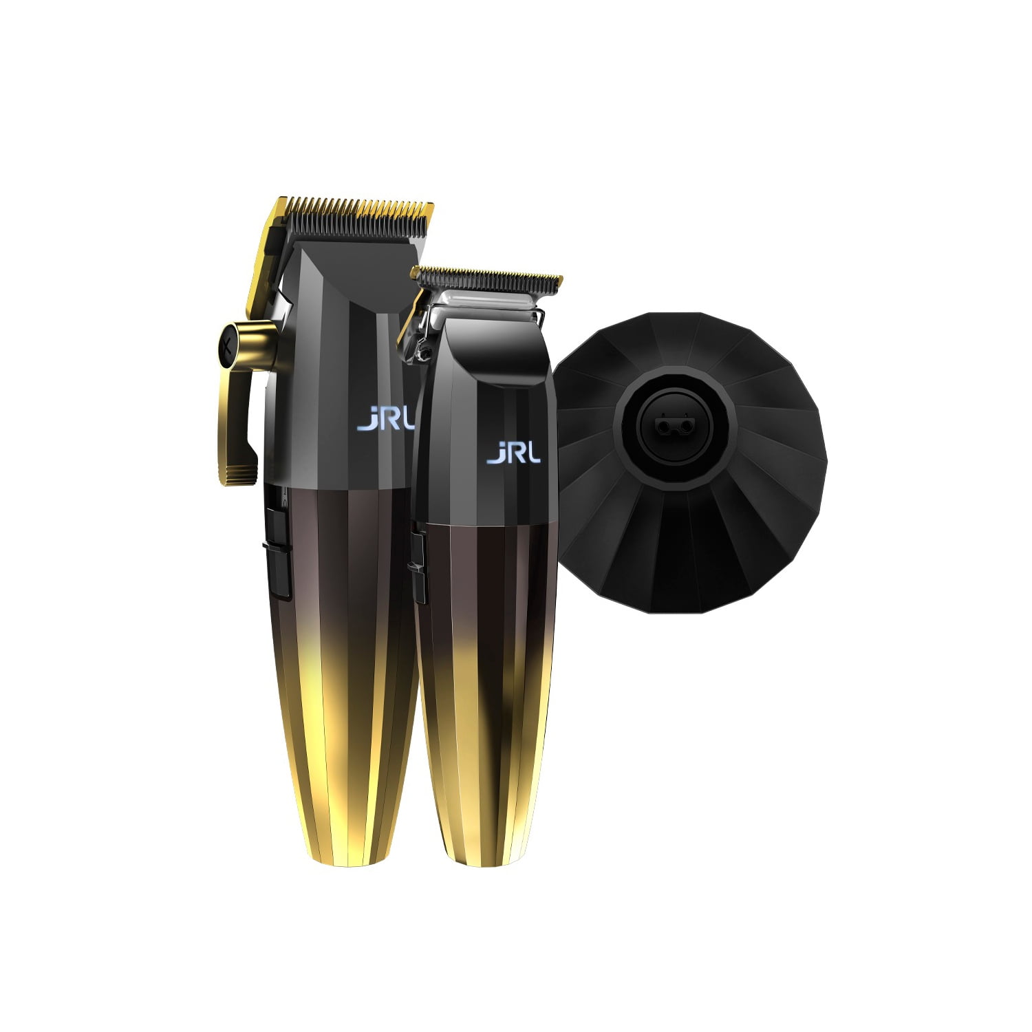 Kit Máquina Clipper Trimmer Jrl Gold Cuchilla Titanio | Lider