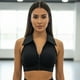 thumbnail image 1 of Peto Mujer Deportivo Ajuste Cómodo con Cuello, 1 of 3