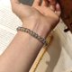 thumbnail image 4 of Pulseras Elegantes con Dijes para Mujer Transparentes 5A CZ Diamante Simulado Pulsera 925 Plata de Ley Pulsera de Oro Joyería 6-7 Pulgadas, 4 of 5