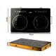 thumbnail image 2 of Cocina Digital Doble Hornalla Ceramica Raf 70x40 Cm, 2 of 3